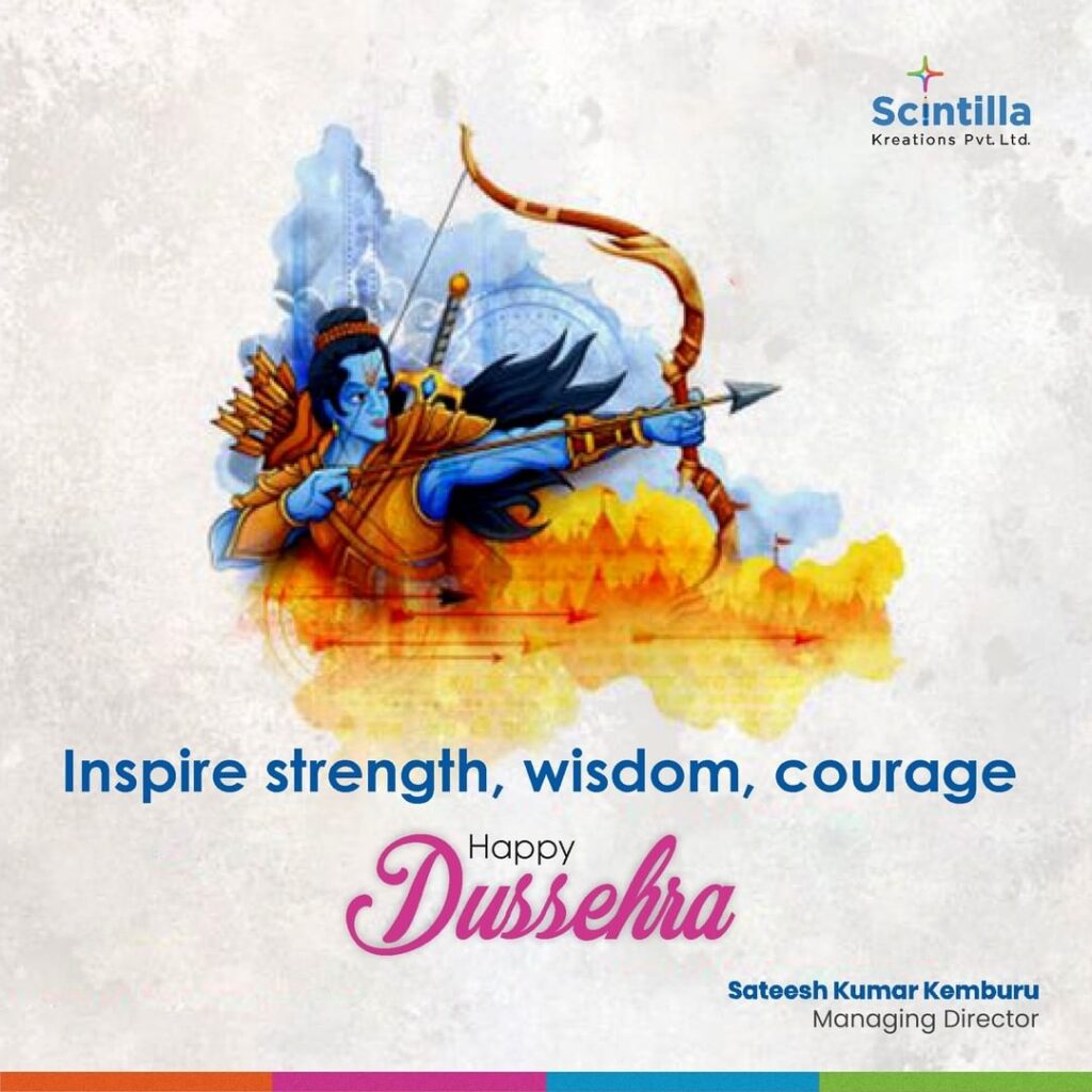 scintilladigitalacademy's profile picture scintilladigitalacademy May the auspicious day of Dussehra bring new hopes of happy times and victory in every phase of your life.
