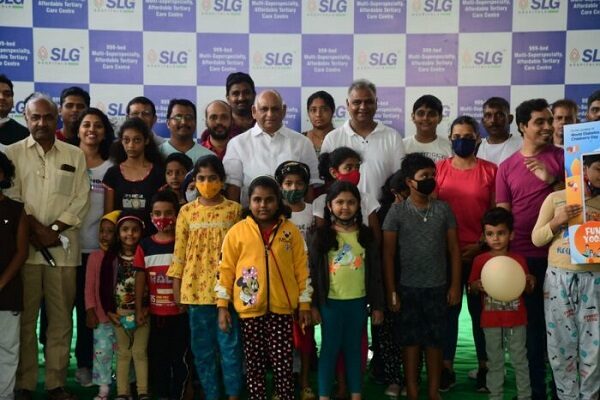 SLG Hospitals celebrate Children’s Day with ‘Fun Yoga’- A new initiative for the future of the country