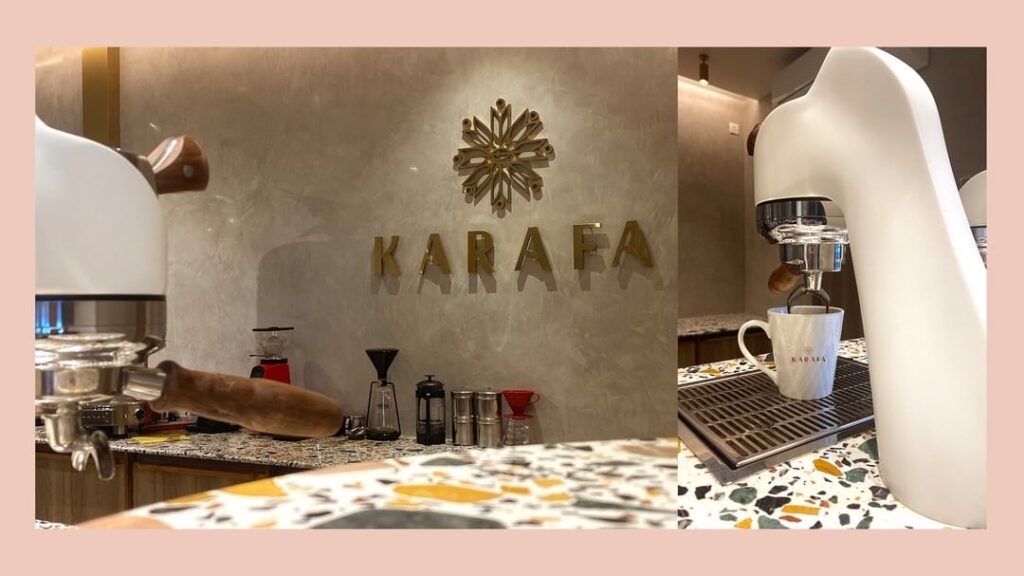 janrise advertising New work for karafa coffee bar