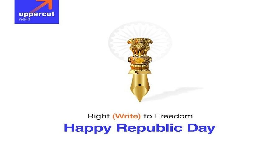Republic Day greetings by Uppercut agency