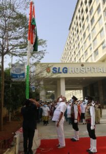 Republic Day celebrations at SLG Hospitals