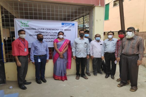 HCL Foundation constructs and renovates WASH infrastructure in 10 Govt. Schools in Hyderabad