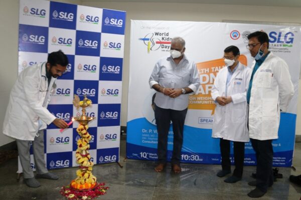 SLG Hospitals commemorates “World Kidney Day” with an awareness talk