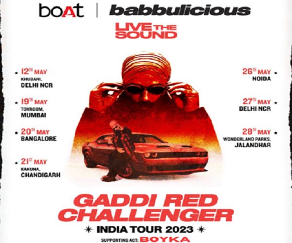 Swiggy SteppinOut and boAt are proud to present the highly anticipated Babbulicious India Tour, featuring the sensational Punjabi Pop artist, Babbulicious (aka Babbu).