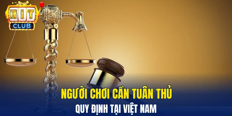 Người chơi cần tuân thủ quy định tại Việt Nam